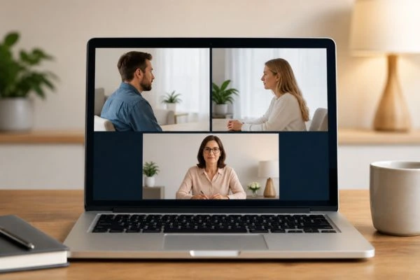 Image of online shuttle mediation Chesham